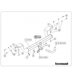 Фаркоп на Hyundai i30 037-981