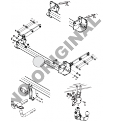 Фаркоп на Subaru Outback E6004BA