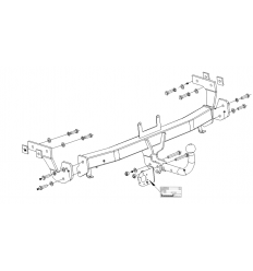 Фаркоп на Hyundai i40 4262A