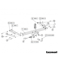 Фаркоп на Ford Kuga 038-961