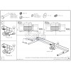 Оцинкованный фаркоп на Volkswagen Passat V081C