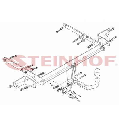 Фаркоп на Ford Mondeo F-273