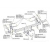 Фаркоп на Nissan Tiida 4362A