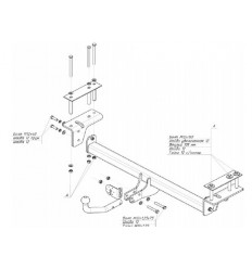 Фаркоп на Mazda CX-7 4526A