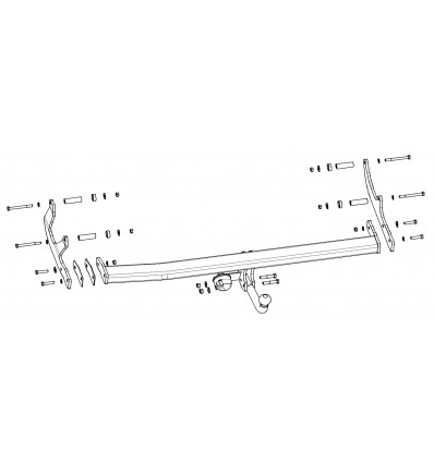 Фаркоп на Renault Fluence 316308600001