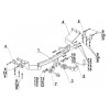 Фаркоп на Citroen C-Crosser M-355