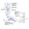 Фаркоп на Daewoo Lanos,Sens 5206A