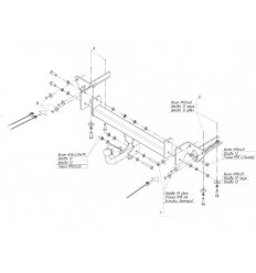 Фаркоп на Subaru Forester 6303A