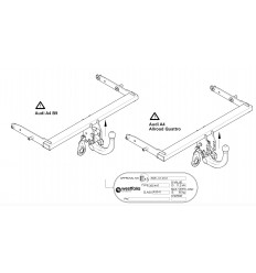 Фаркоп на Audi A5 305447600001