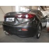 Оцинкованный фаркоп на Mazda 3 M135A