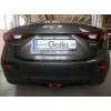 Оцинкованный фаркоп на Mazda 3 M135C