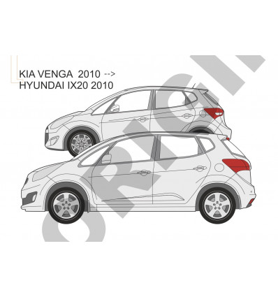 Фаркоп на Kia Venga E3012AA