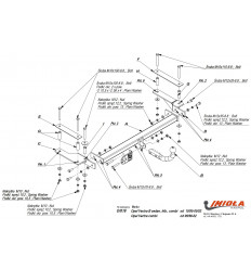 Фаркоп на Opel Vectra O/018