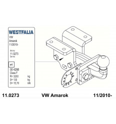 Фаркоп на Volkswagen Amarok 321835600001