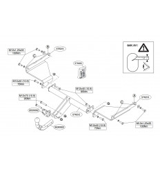 Фаркоп на Mazda 6 576200