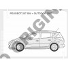 Фаркоп на Peugeot 207 E4713AA