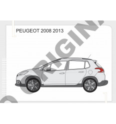 Фаркоп на Peugeot 2008 E4728AS