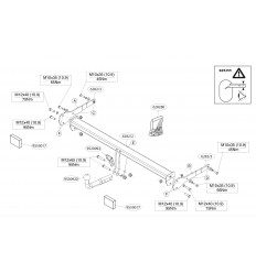 Фаркоп на Audi Q2 628200