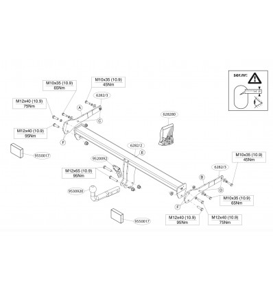 Фаркоп на Audi Q2 628200