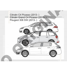 Фаркоп на Citroen C4 Picasso E1220BV