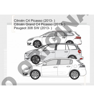 Фаркоп на Citroen C4 Picasso E1220BV