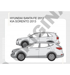 Фаркоп на Hyundai Santa Fe E2503CV