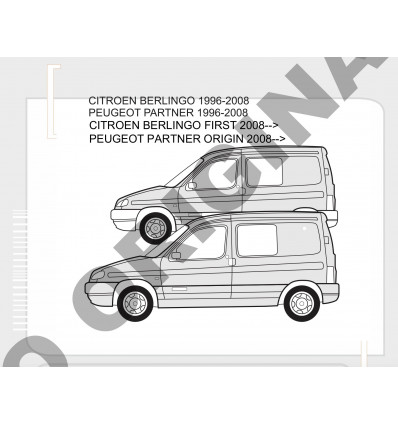 Фаркоп на Citroen Berlingo E1212AS