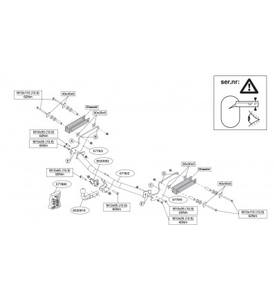 Фаркоп на Renault Logan 577800