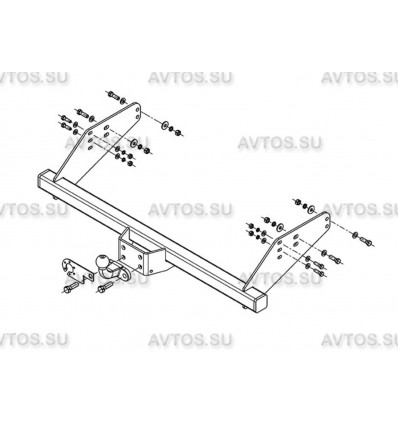 Фаркоп на УАЗ Профи UAZ-08