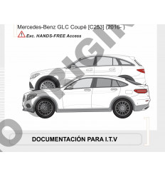 Фаркоп на Mercedes GLC Coupe E4130AA