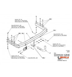 Фаркоп на Audi A4 A/011