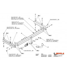 Фаркоп на Audi A6 A/012