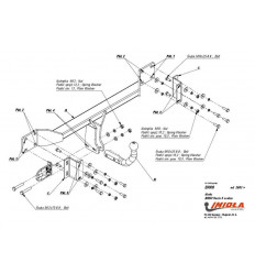 Фаркоп на BMW 5 E61/E60 B/008