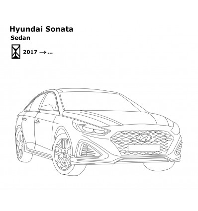 Фаркоп на Hyundai Sonata 4266-A