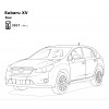 Фаркоп на Subaru XV 6313-A