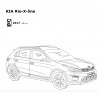 Фаркоп на Kia Rio X-Line 6760-A