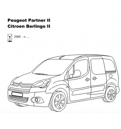 Фаркоп на Citroen Berlingo 2 2556A