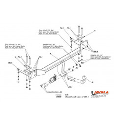 Фаркоп на Chevrolet Lacetti CH/008