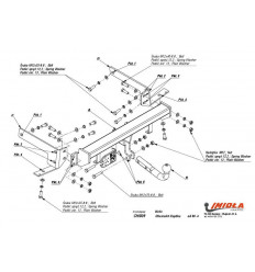 Фаркоп на Chevrolet Captiva CH/009