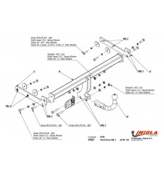 Фаркоп на Ford Focus E/023