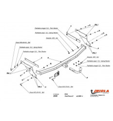 Фаркоп на Ford Focus 2 E/036