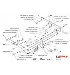 Фаркоп на Ford S-MAX E/038