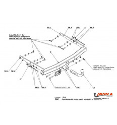 Фаркоп на Ford Mondeo E/041