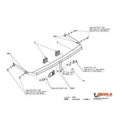 Фаркоп на Ford Fiesta E/046