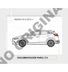 Фаркоп на Mazda CX-3 E4010AV