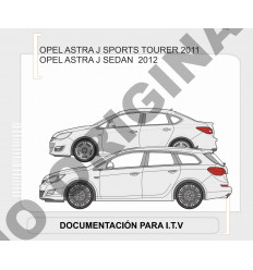 Фаркоп на Opel Astra J E4510DA