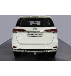 Защита задняя (уголки) 76,1 мм на Toyota Fortuner TOYFORT17-33