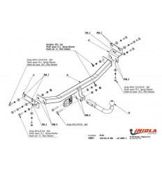 Фаркоп на Kia Ceed K/021