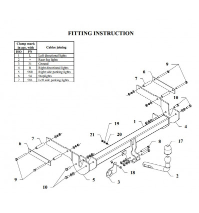 Фаркоп на Ford Mondeo C 36