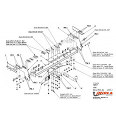 Фаркоп на Nissan Navara N/017